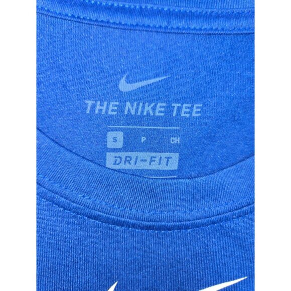 Texas Rangers Nike Dri-Fit Mens Blue TShirt Small - Picture 5 of 8